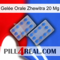 Gelée Orale Zhewitra 20 Mg 20